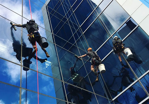 High Rise Window Cleaning In San Antonio