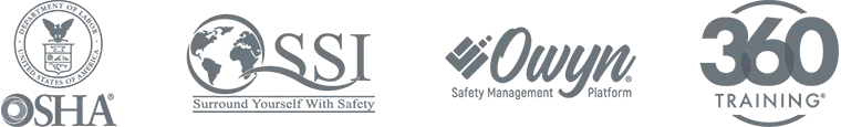 Compliant with OSHA, ANSI, Owyn and 360 Training Safety Standards